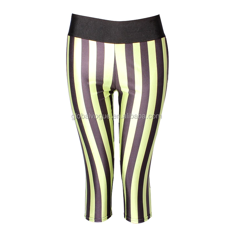 Wholesale Sexy Capri tights skinny Damen Girl Basic Leggings Leggins 3/4 Plus Size Shorts