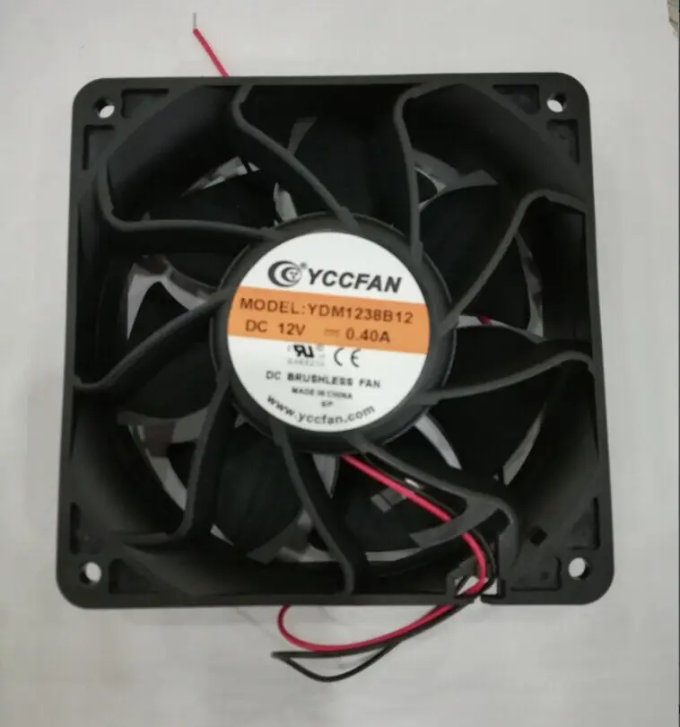 12v 24v dc fan 120x120x38 12038 high cfm powerful fan