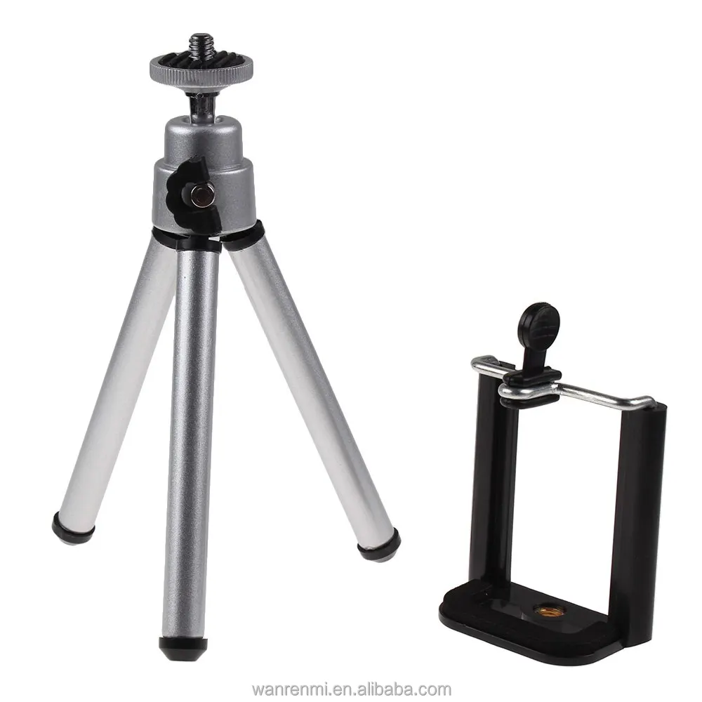Camera photo accessories Tripod Lightweight aluminum Portable fold Desktop Mini Tripod