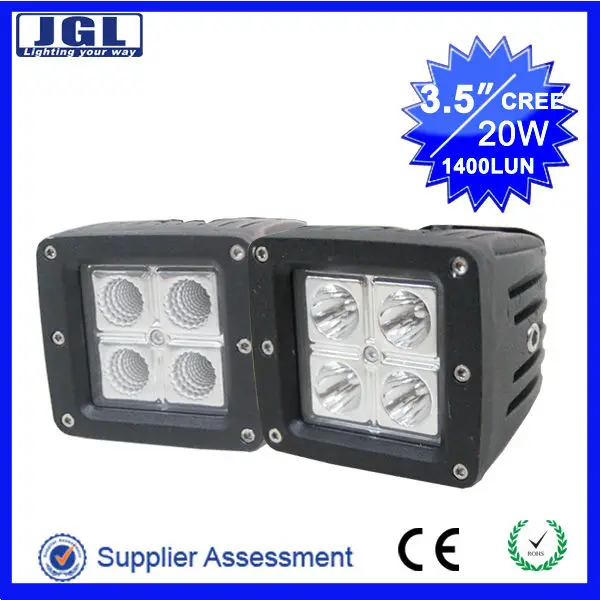 высокая мощность привели мотоцикл дальнего света , 20W легких мотоциклов , Cree 5W светодиодные лампы