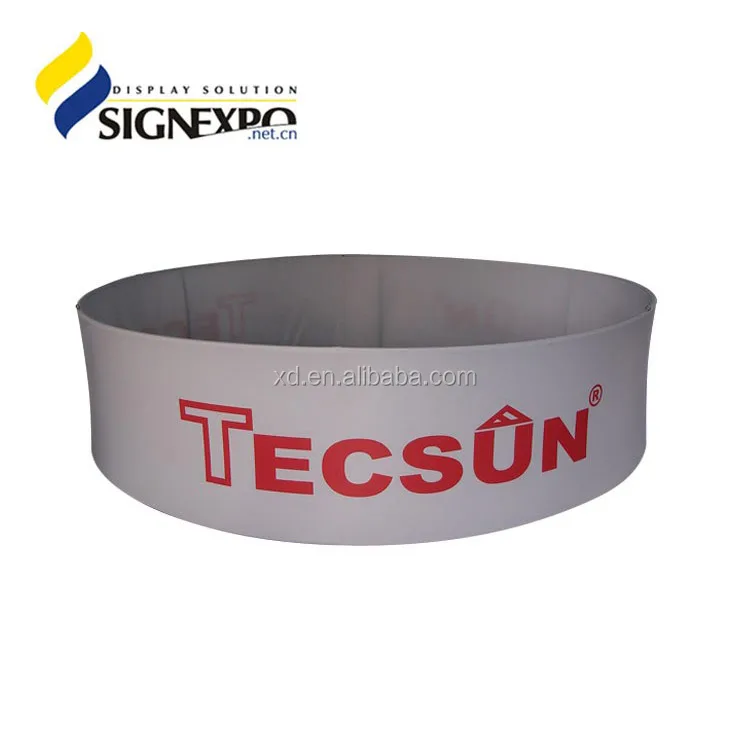 Круглые подвесные баннеры для выставок Skybox