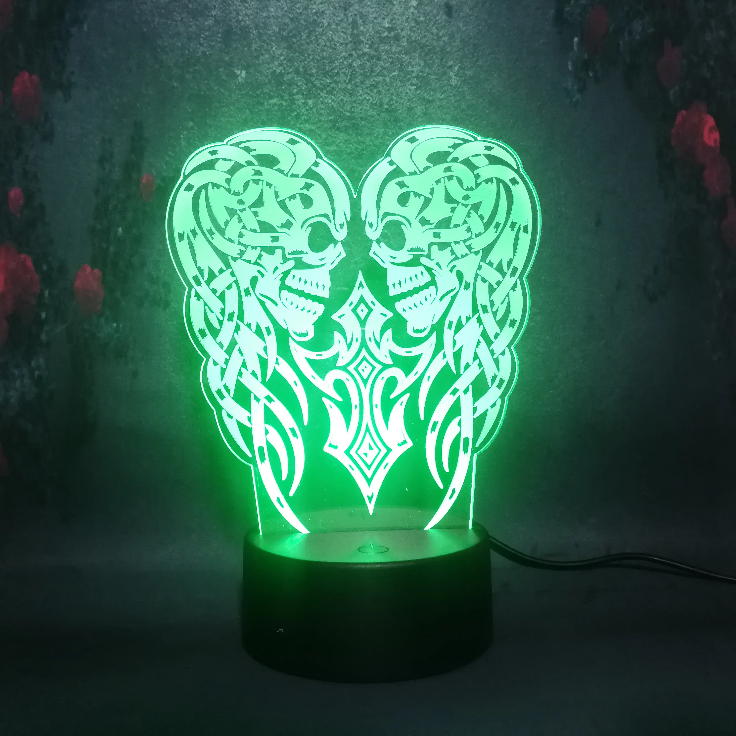 Creative heart I Love You 3D LED Touch LAMP RGB Night Light Table Bedroom Bedside Decor Girlfriend Lover Gift lava lighting