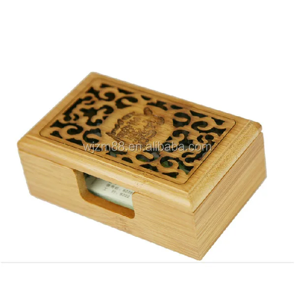 
bamboo name card holder box, business card holders wholesale 