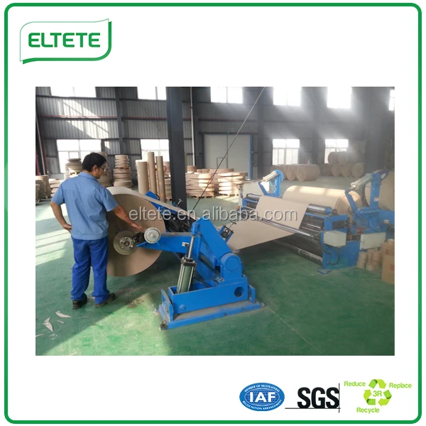 Шанхай Eltete экономия пространства рулона бумаги перемотки разрезая машина ESM-LS1600mm