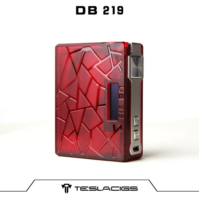 NEW!!! Medical plastic Teslacigs DB219 box mod kit from TESLACIGS Manufacture