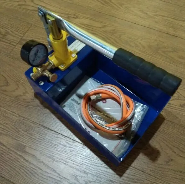 HSY25 25bar manual water pressure test pump / testing pump