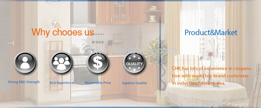 CHK-CI355  3.5KW High Power Commercial Induction Cooker Wok