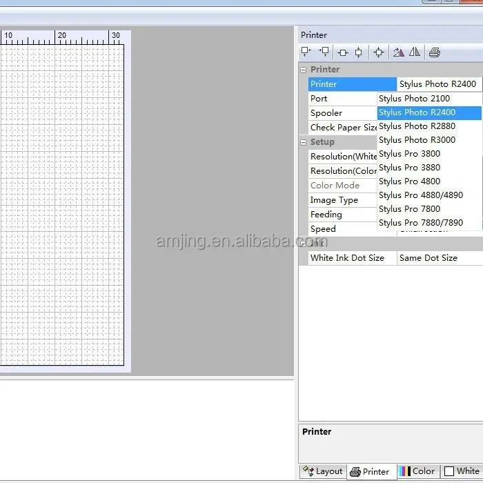 
Top selling latest version white ink acro rip software 8.2 for DTG printer 