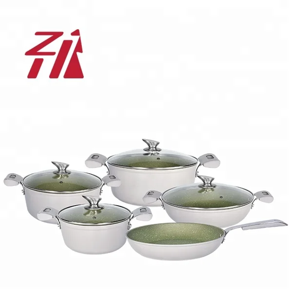 Low Price Forged Aluminum China Cookware Sets
