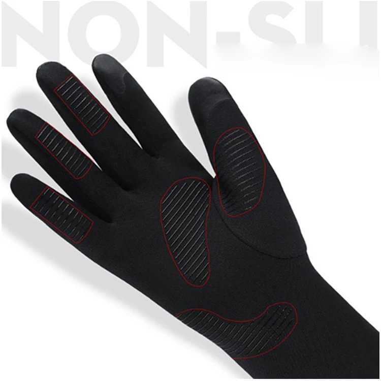 
Factory Sale Waterproof Full Finger Touch Screen Cycling Gloves 