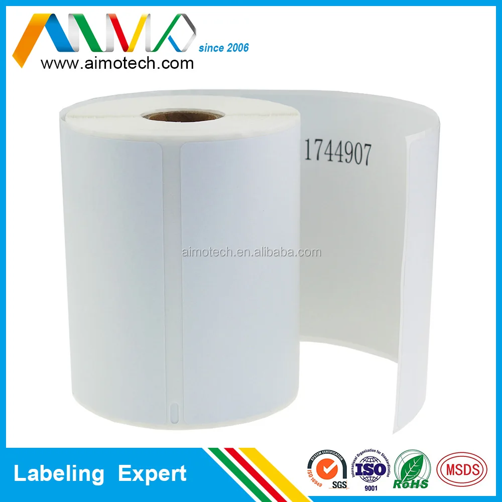 Aimo Direct Thermal Paper Roll 1744907 for Dymo LabelWriter 4XL Label Printer 4x6 Labels
