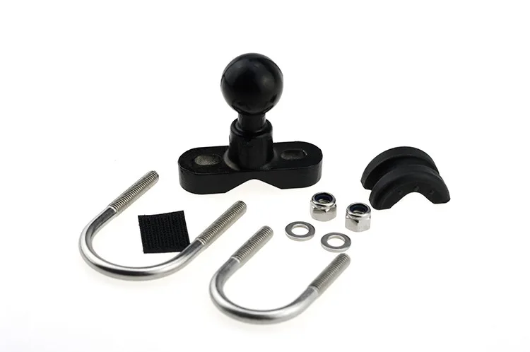 Universal Motorcycle Cell Phone Holder For Handlebars And Mirror Clamps