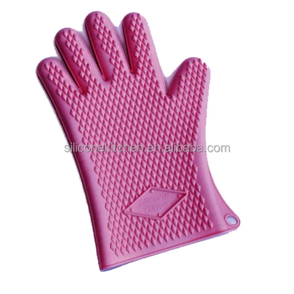 
Best heat-resistant glove top chef silicone oven mitt 