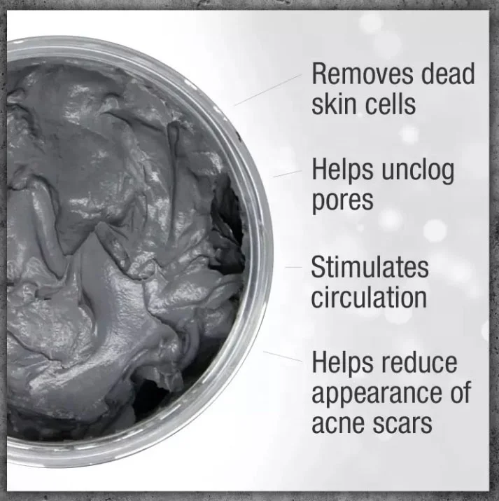 Hot Selling Face Care Anti Ance Shrink Pores Dead Sea Mud Face Mask