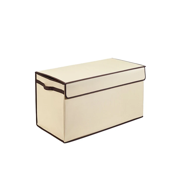 Custom Made In China High Quality Foldable Fabric Storage Box , storage cube for storaging doll toys
