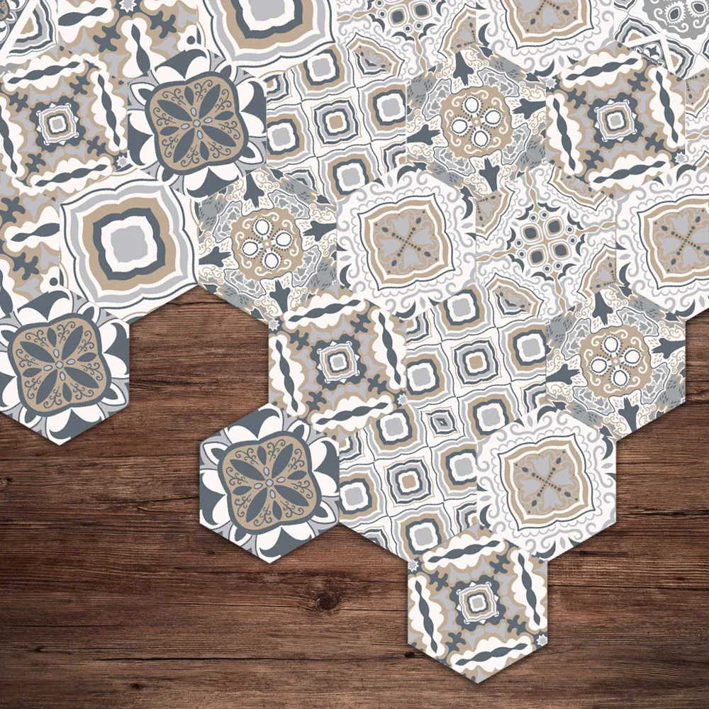 Classic Floor Flower Tiles Design 20x20 Porcelain Bathroom Tile