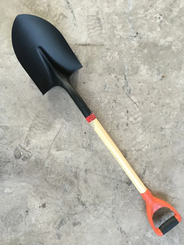 D gripe Handlecarbon steel shovel and long handle shovel truper model