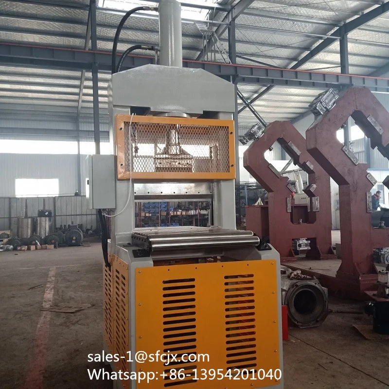 80 KN factory supply new style single knife hydraulic vertical rubber cutting machine