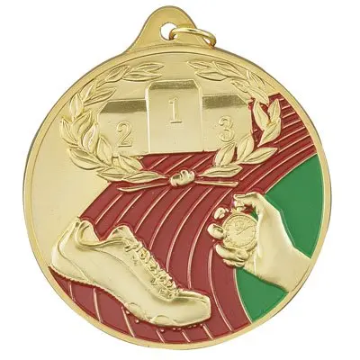 Custom blank metal running finisher medal