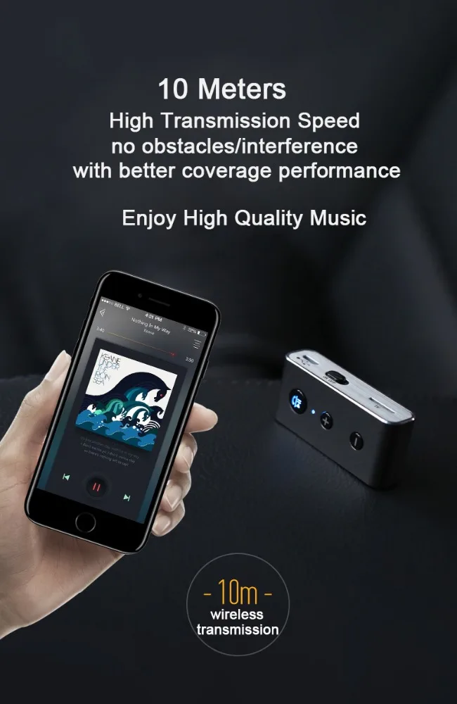 Car Music 3.5mm bluetooth Audio receiver car kit bluetooth receiver BT710