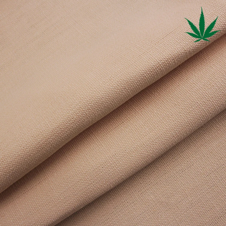 eco-friendly 100%  hemp fabric hemp natural hemp canvas for bag