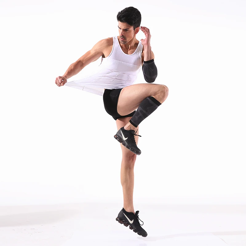 Корректирующий пояс корсет для уменьшения мужской корсет для мужчин Корректирующее белье рубашки мужские компрессионные футболки пояс для похудения Body Shaper жилет