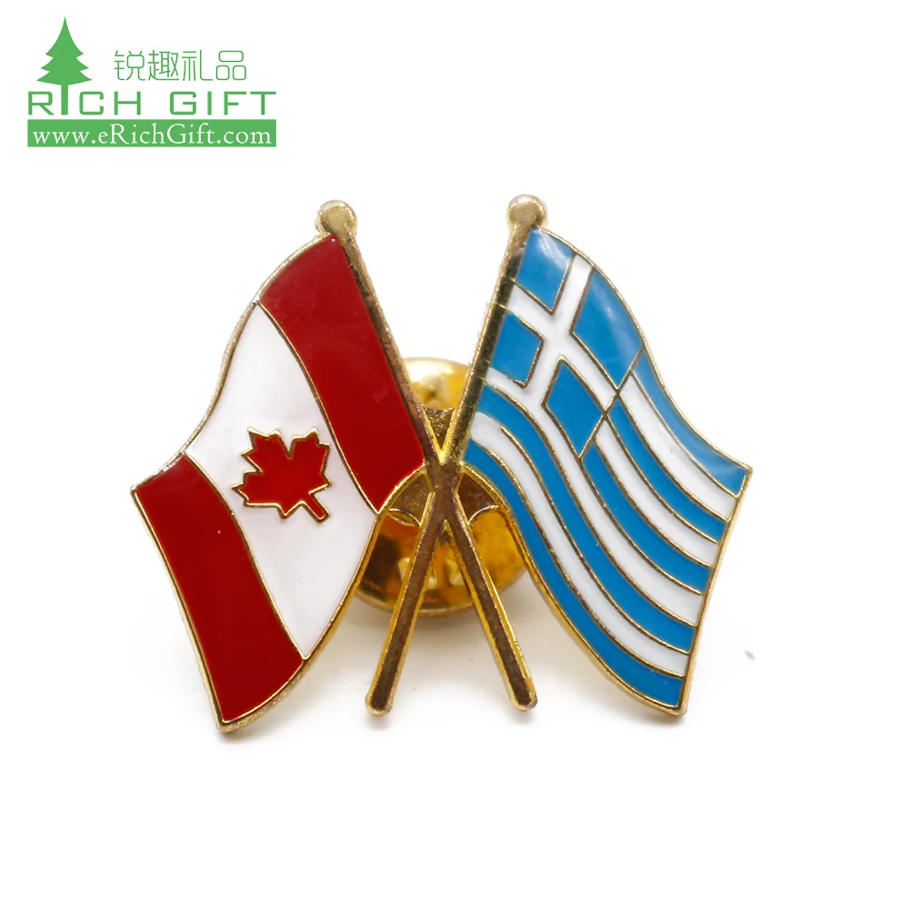 Wholesale Custom Metal Cancer Awareness autism Red pink Ribbon pins Rainbow enamel lapel pin badge for parade