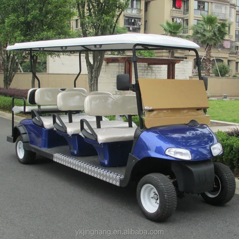8 seat golf cart for sale,6+2 electric golf cart with customized color,golf cart for spot hotel use