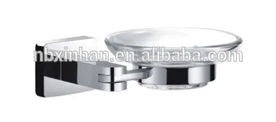 элегантный хромирование, настенный ванной блюдо латуни мыло