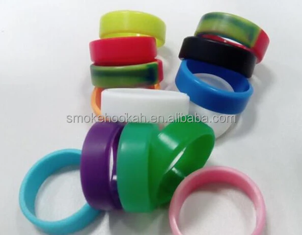 Electronic cigarette mod vape band, atomizer coil tool vapor band, colorful silicone vape band