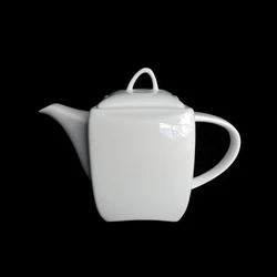 Chaozhou Unique Coffee Pot White Porcelain Teapot Ceramic Tea Kettle