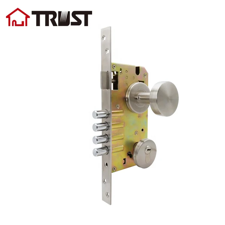 TRUST TH003-SS + 8560-B70KTSN-KH02 ручка дверной ручки из нержавеющей стали 304 с врезным замком и цилиндром