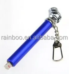 cheap promotional pen tire gauge with carabiner