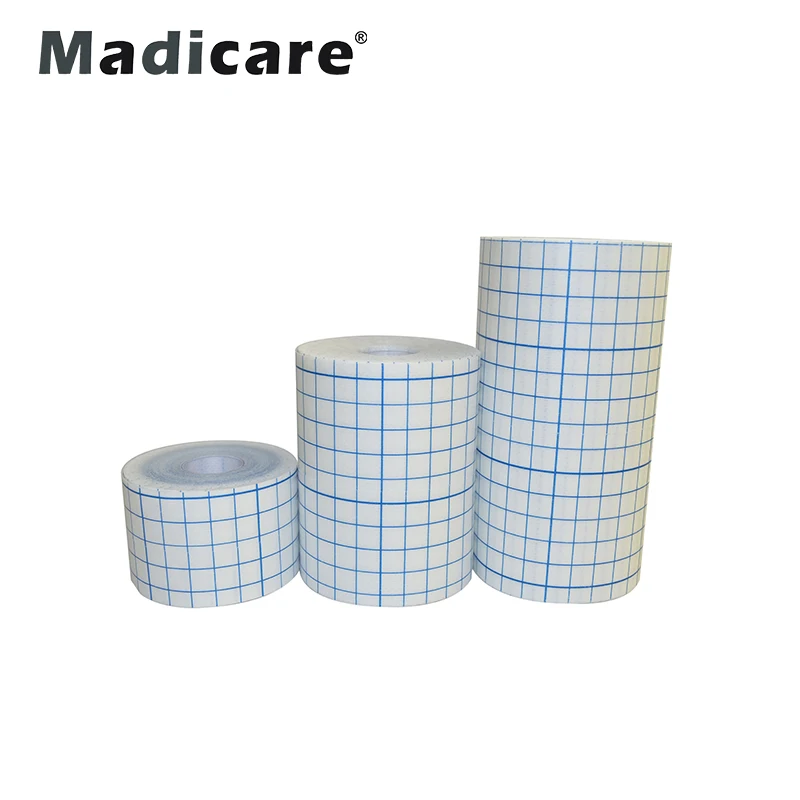 Натяжная клейкая бандажная марлевая повязка для ран Fixomull