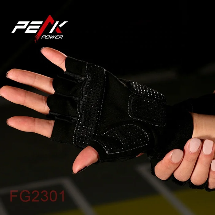Best Quality Half-finger custom Logo Sports Hand Glove Anti-Slip Weightlifting Fitness Gloves