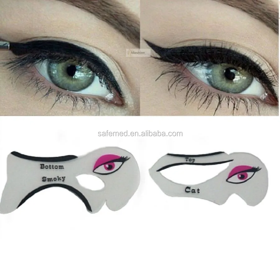 Трафарет для бровей 3 в 1, инструмент для быстрого макияжа, трафарет для бровей для женщин