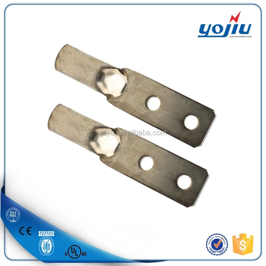 Двойные отверстия медь обжимной лаги DTGD ( луженая поверхность ) / квадратный тип медные кабельные наконечники