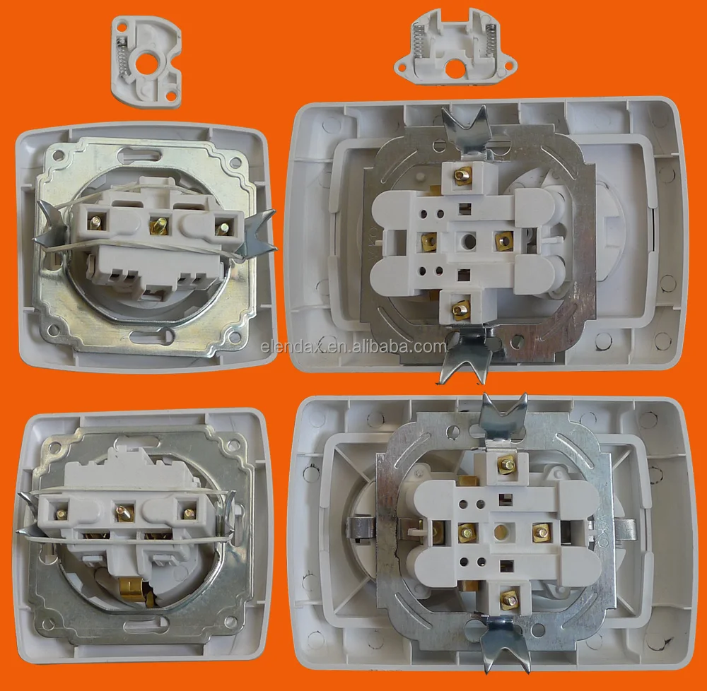 Germany schuko waterproof light socket