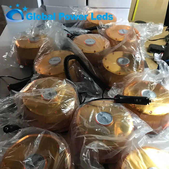 
Box packing Waterproof high power Yellow 12v 24v CAR Truck led Traffic Warning Light 2 years warranty from China supplier 