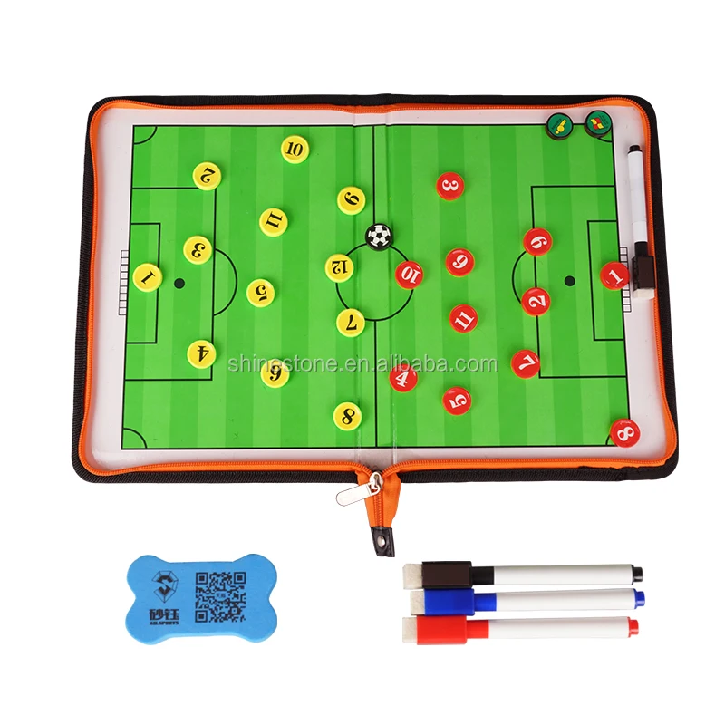 Football Training Magnetic foldable /soccer coach board /teaching tactic board