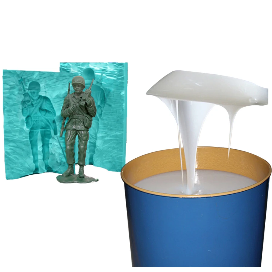 2020 hot sale  high quality liquid rtv silicone rubber mold making silicone rubber with factory price