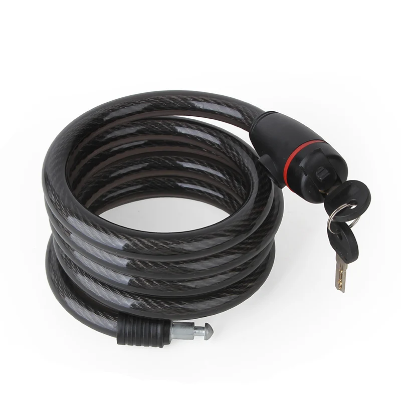 87120 ZOLi Bicycle Key Lock Wire Bike Lock Motorcycle Steel Cable Lock