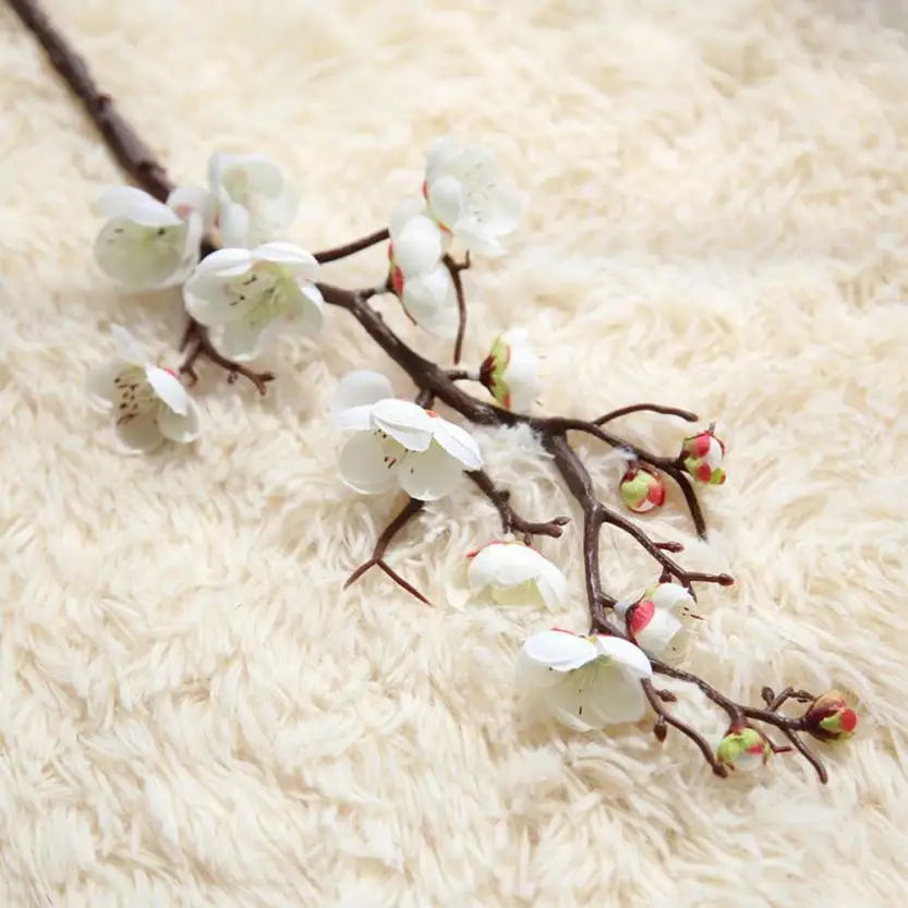 Shininglife China artificial flower Plum blossom flower for home decorations