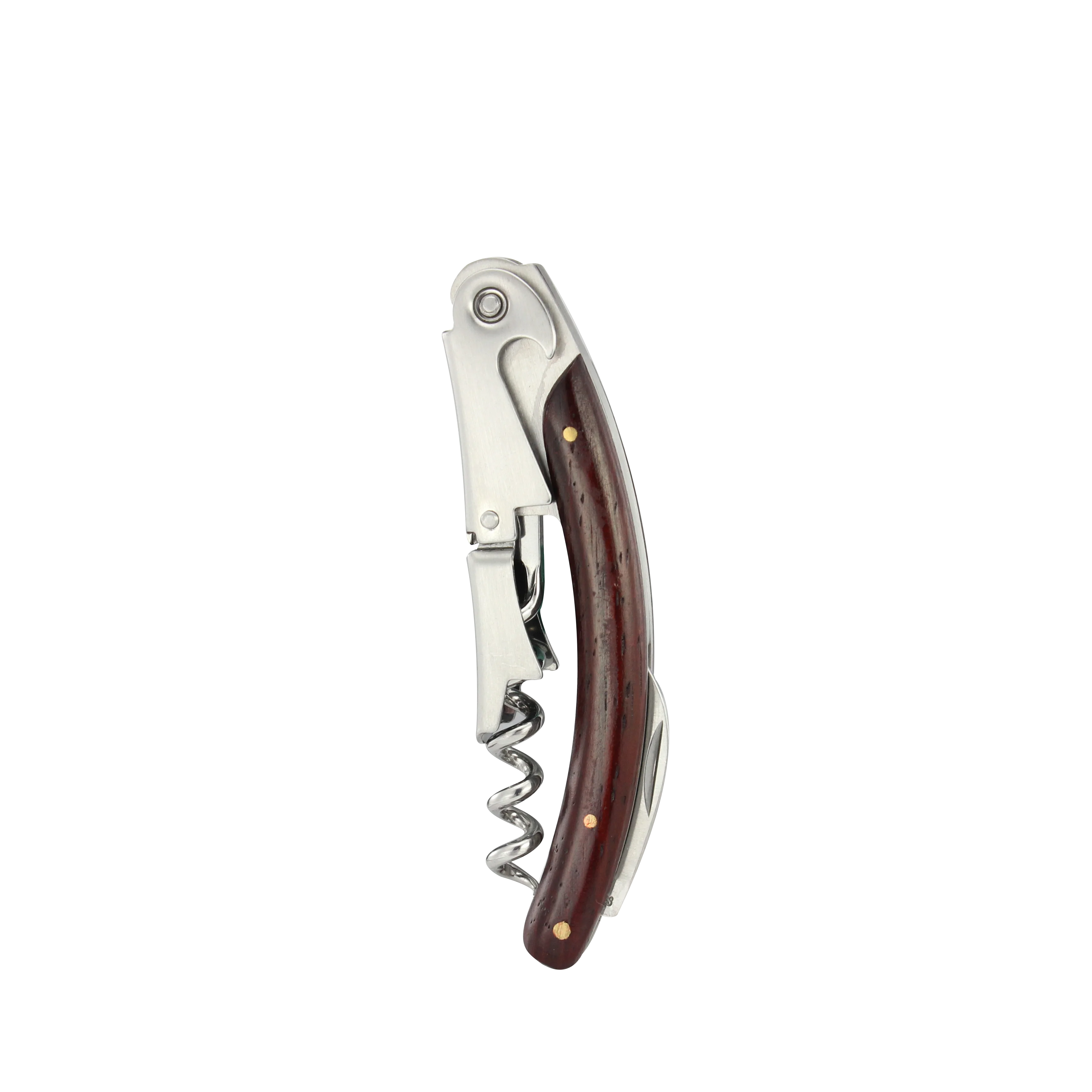 Штопор Laguiole для вина официанта с деревянной ручкой