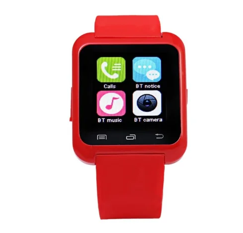 Браслет U8 для фестиваля сообщений, шагомер, удаленная камера, силиконовые браслеты для Android, смартфонов, IOS, спортивные часы