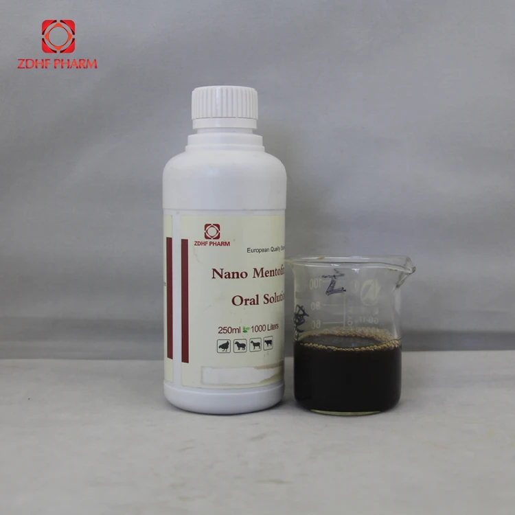 
Poultry Cough Eliminating Phlegm Menthol Bromhexine Oral Solution 