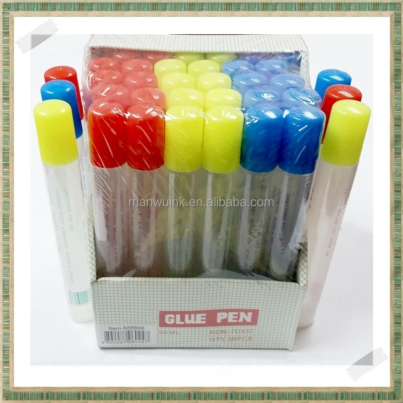 
2016 Hot Sales 50CC Stationery Crystal Clear Liquid Glue 