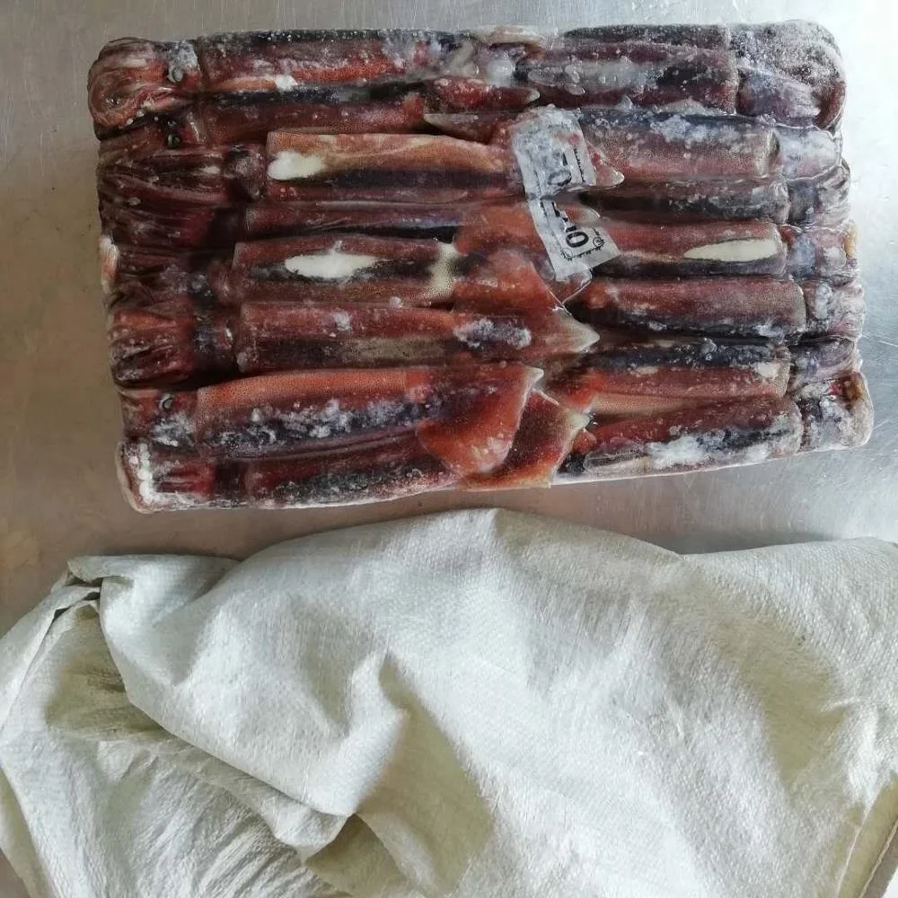 Морепродукты, замороженный кальмар Illex для приманки тунца