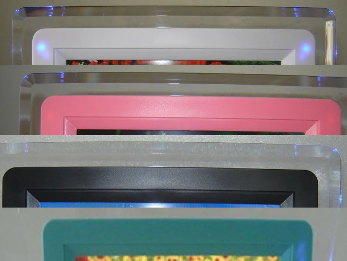 OEM / ODM завод батарейках 7 дюймов цифровая фоторамка акриловые