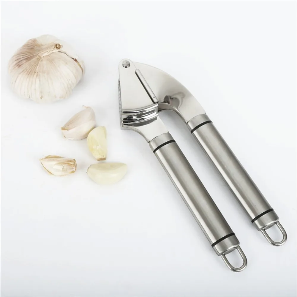 Stainless Steel Ginger Smasher Garlic Press Crusher and Mincer - Best Garlic And Garlic Press